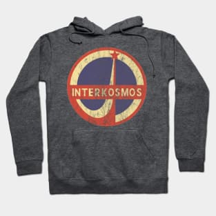 Interkosmos Soviet Space Program Logo Hoodie